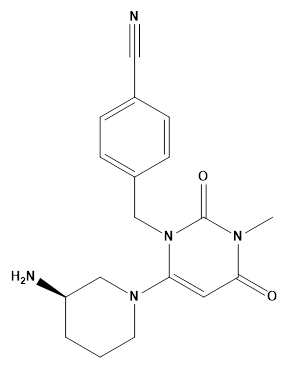 Alogliptin 4-Nitrile Analog